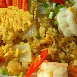 ข้าว คลุก ผงกระหรี่