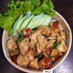 ร้านข้าวไก่เทอริยากิ ข้าวกระเพรา ข้าวไข่ข้น