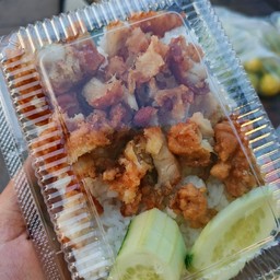 ข้าวไก่ทอด