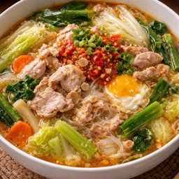สุกี้หมูชิ้น