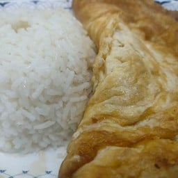 ข้าวราดไข่เจียวหมูสับ