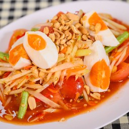 ตำไทยไข่เค็ม