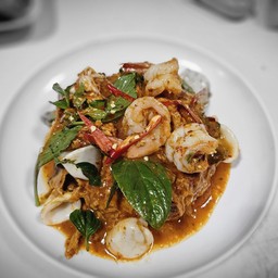 ข้าวไข่ข้นห่อหมกทะเล