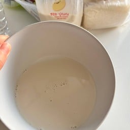 น้ำเต้าหู้แปะก๊วย ซื้อวันพุธตอนเย็นวันพฤหัสเช้าเสียเป็นวุ้นต้องทิ้งหมดเลย