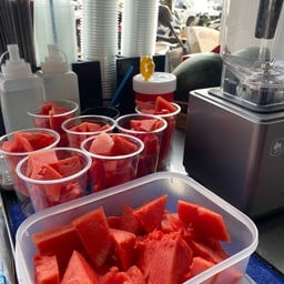 น้ำผลไม้ปั่น พี่แนน สภ.ปากช่อง