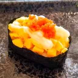 ไข่หวานสับสลัดไข่กุ้ง