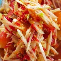 แซ่บสุดเขต  ส้มตำ และอาหารตามสั่ง -