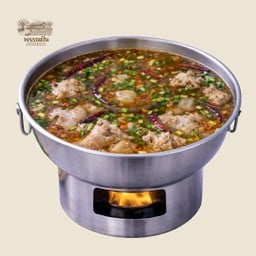 ต้มแซ่บกระดูกอ่อนหมู (หม้อไฟ)