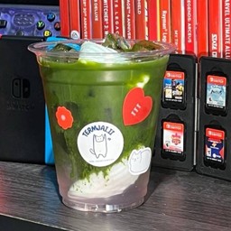 มัทฉะน้ำมะพร้าว