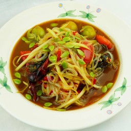 ตำซั่วปูปลาร้าเส้นบุก LS