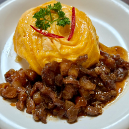 ข้าวไข่ข้นหมูหวาน