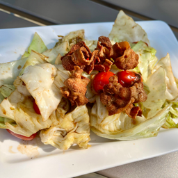 กะหล่ําปลีทอดน้ําปลา