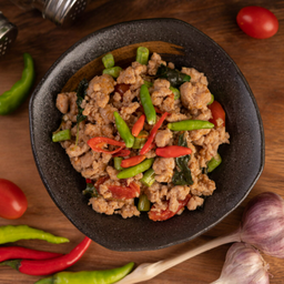 ผัดกะเพรา (กับข้าว)