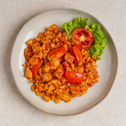 มักกะโรนีผัดไข่