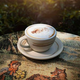 คาปูชิโน่ร้อน