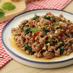 กะเพราหมู/ไก่