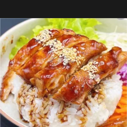 [อร่อยซ่ากับโค้ก] ข้าวไก่เทอริยากิ +  โค้ก ไม่มีน้ำตาล (ขวด) 