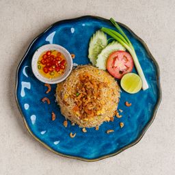 ข้าวผัดกุ้งแห้ง