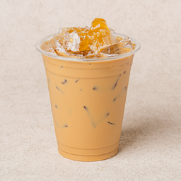 ลาเต้น้ำผึ้งมานูก้าเย็น