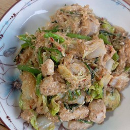 สุกี้แห้งไก่