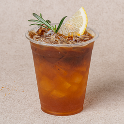 ชาดำน้ำผึ้งขิง โซดา