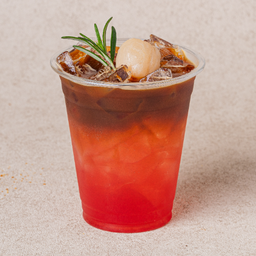 อเมริกาโน่ลิ้นจี่กุหลาบ