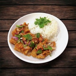 ข้าวยำไก่แซบ