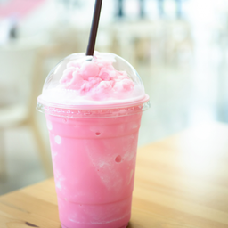 นมชมพูปั่น