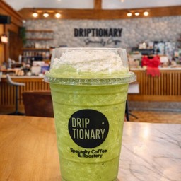 ชาเขียวปั่น พร้อมวิปครีม