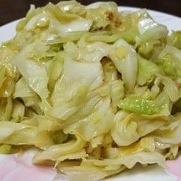 กะหล่ำผัดน้ำมันหอย