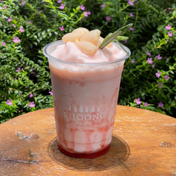 ลิ้นจี่ โยเกิร์ต สมูทตี้