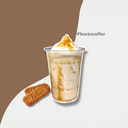 (FR) Biscoff Caramel Fresh Milk Frappe (นมสดบิสคอฟปั่น)
