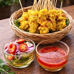 หมูสะเต๊ะ 30 ไม้