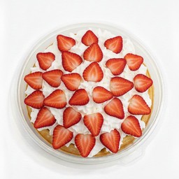 วาฟเฟิล มินิ วิปครีม สตอเบอร์รี