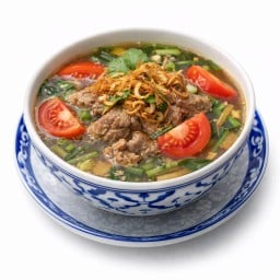 ซุปแขก โรยหอมเจียว