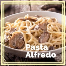 Pasta Alfredo Mushroom