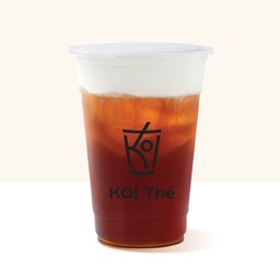 Black Tea Macchiato