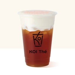 Pink Salt Lychee Black Macchiato
