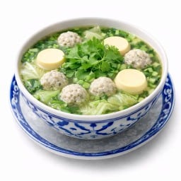 ต้มจืดเต้าหู้ไก่สับ