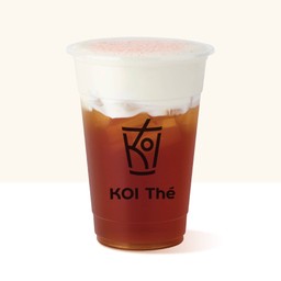 Pink Salt Lychee Black Macchiato