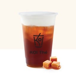 Caramel Black Tea Macchiato