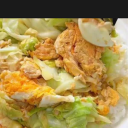 ข้าวกระหล่ำผัดไข่
