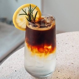 lemon tonic coffee