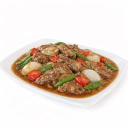 เนื้อผัดน้ำมันหอย