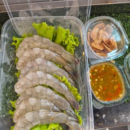 กุ้งสดซาซิมิ