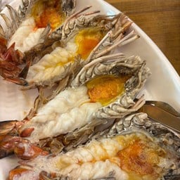กุ้งแม่น้ำ 4- 5 ตัวโล เผา