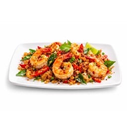 คั่วพริกเกลือ กุ้ง