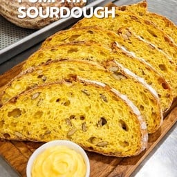 Pumpkin Sourdough (Half Loaf)