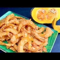 ฟักทองทอด