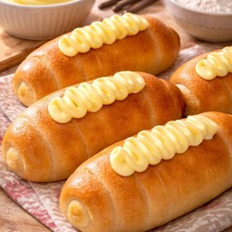 Custard Shiopan (ไส้คัสตาร์ดครีม)